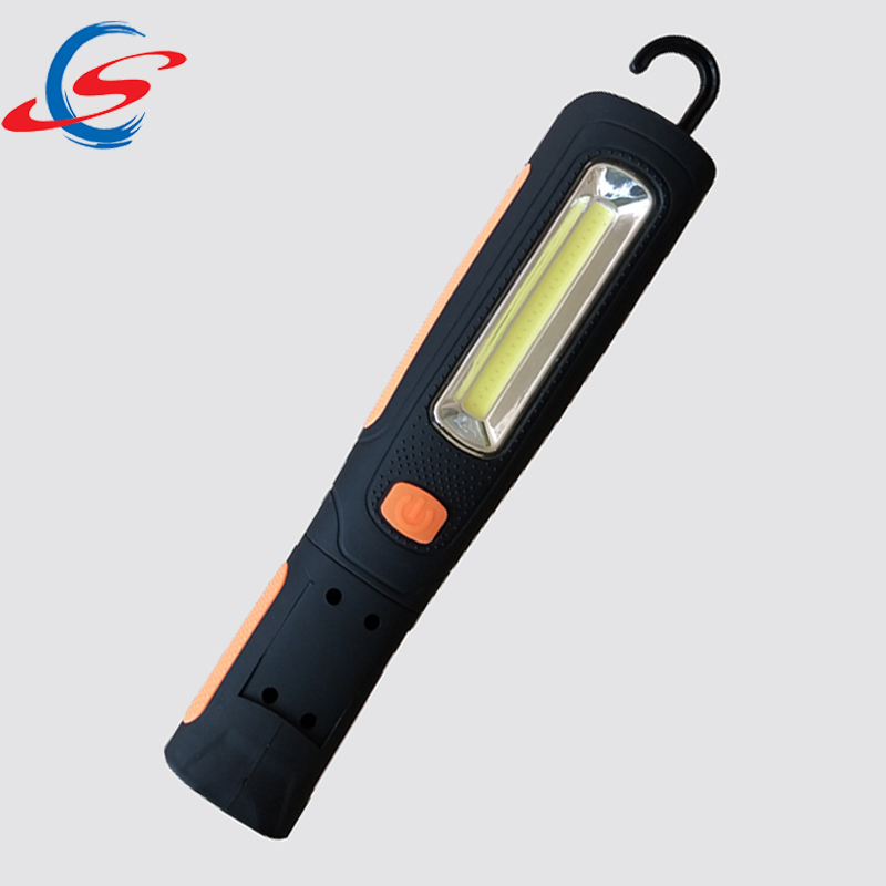 protable rechargeable super bright cob led flexible work light with magnetic and stand